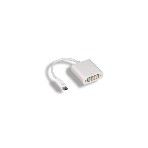 Cable Wholesale USB 3.1 Type C to DVI Video Adapter, requires Thunderbolt3 or DisplayPort Alt Mode 30U3-34460 - main